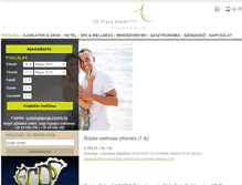 Tablet Screenshot of ceplazahotel.hu